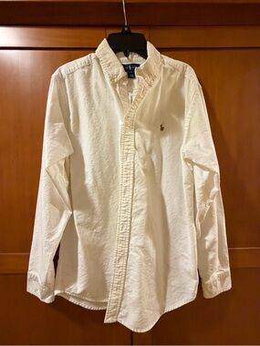 BOYS SIZE 18 BUTTON DOWN
POLO BY RALPH LAUREN